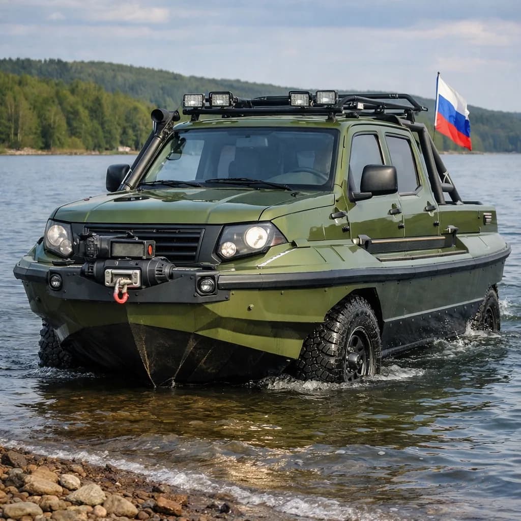 Присоединяйтесь к команде разработчиков автомобиля-амфибии