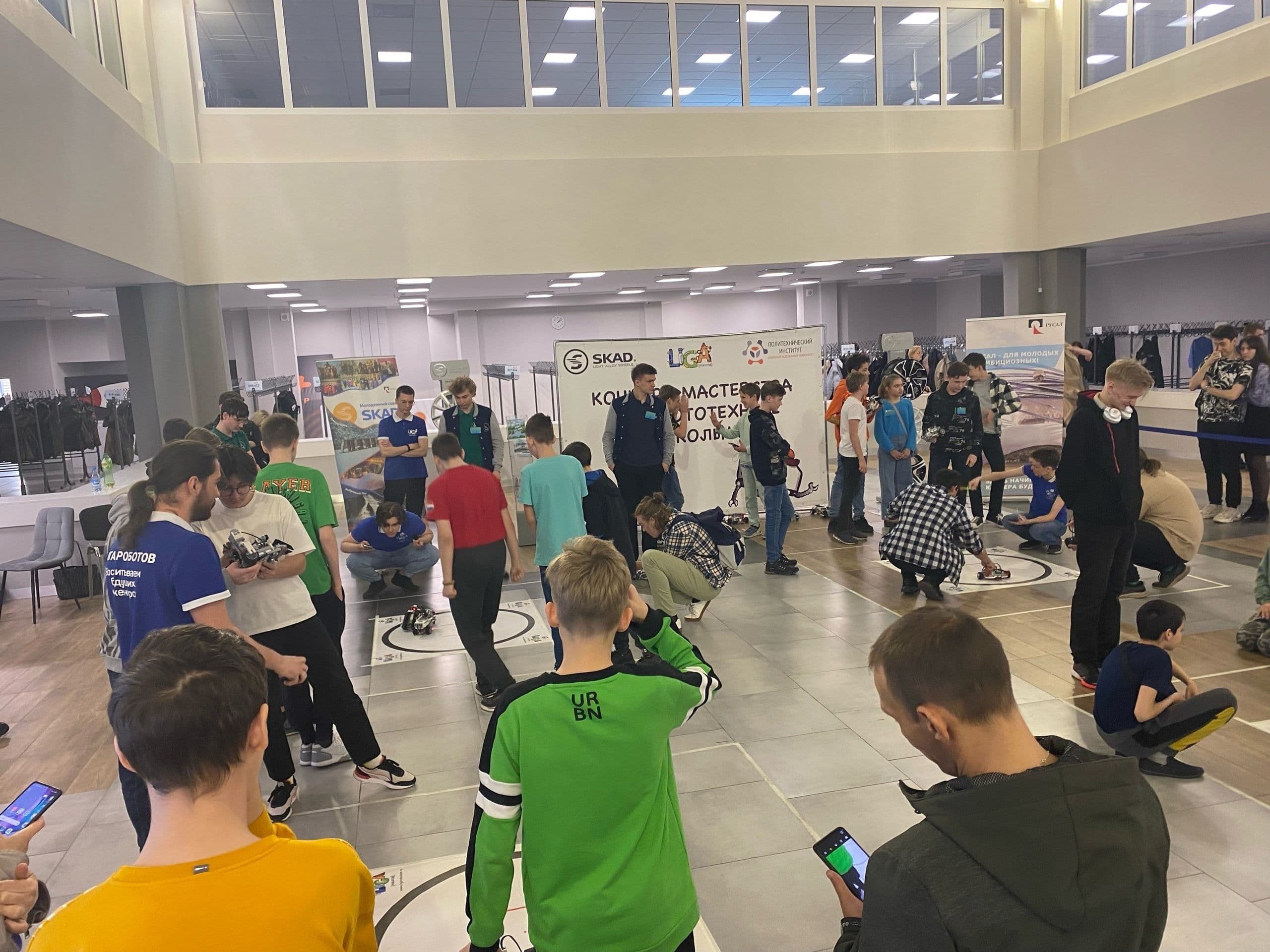 Робототехнический конкурс: мастерство и инновации