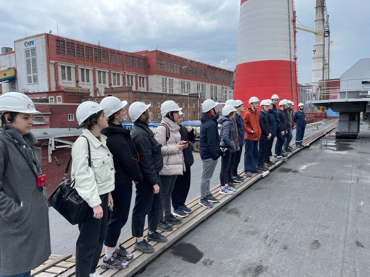 Студенты СФУ изучают производство на Красноярской ТЭЦ-1