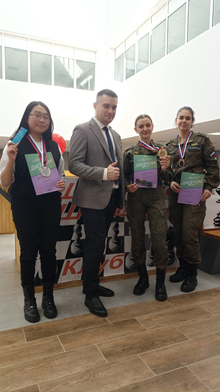 Отборочный этап Чемпионата АССК России по шахматам в Политехническом институте
