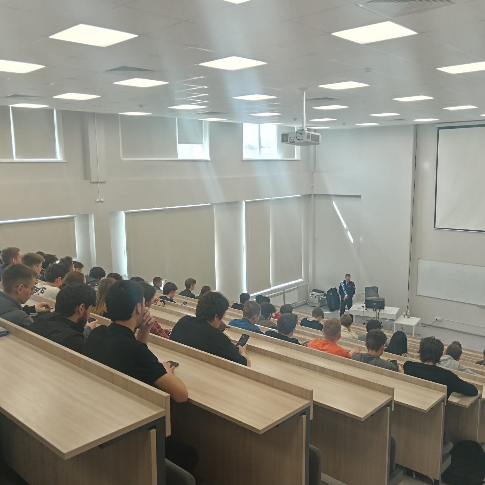 Лекция о Великой Отечественной Войне для первокурсников