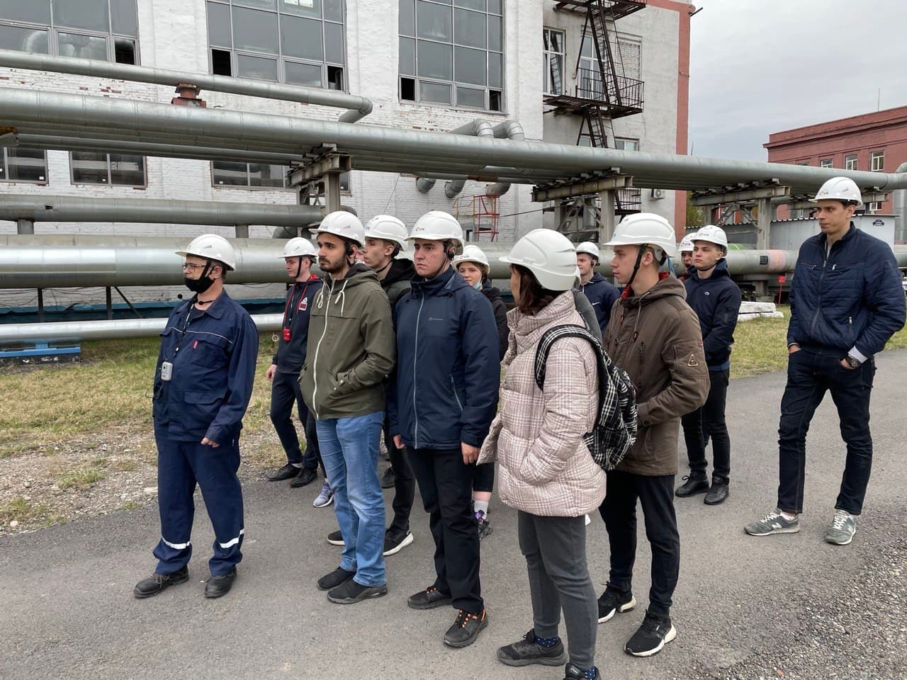 Студенты СФУ изучают производство на Красноярской ТЭЦ-1