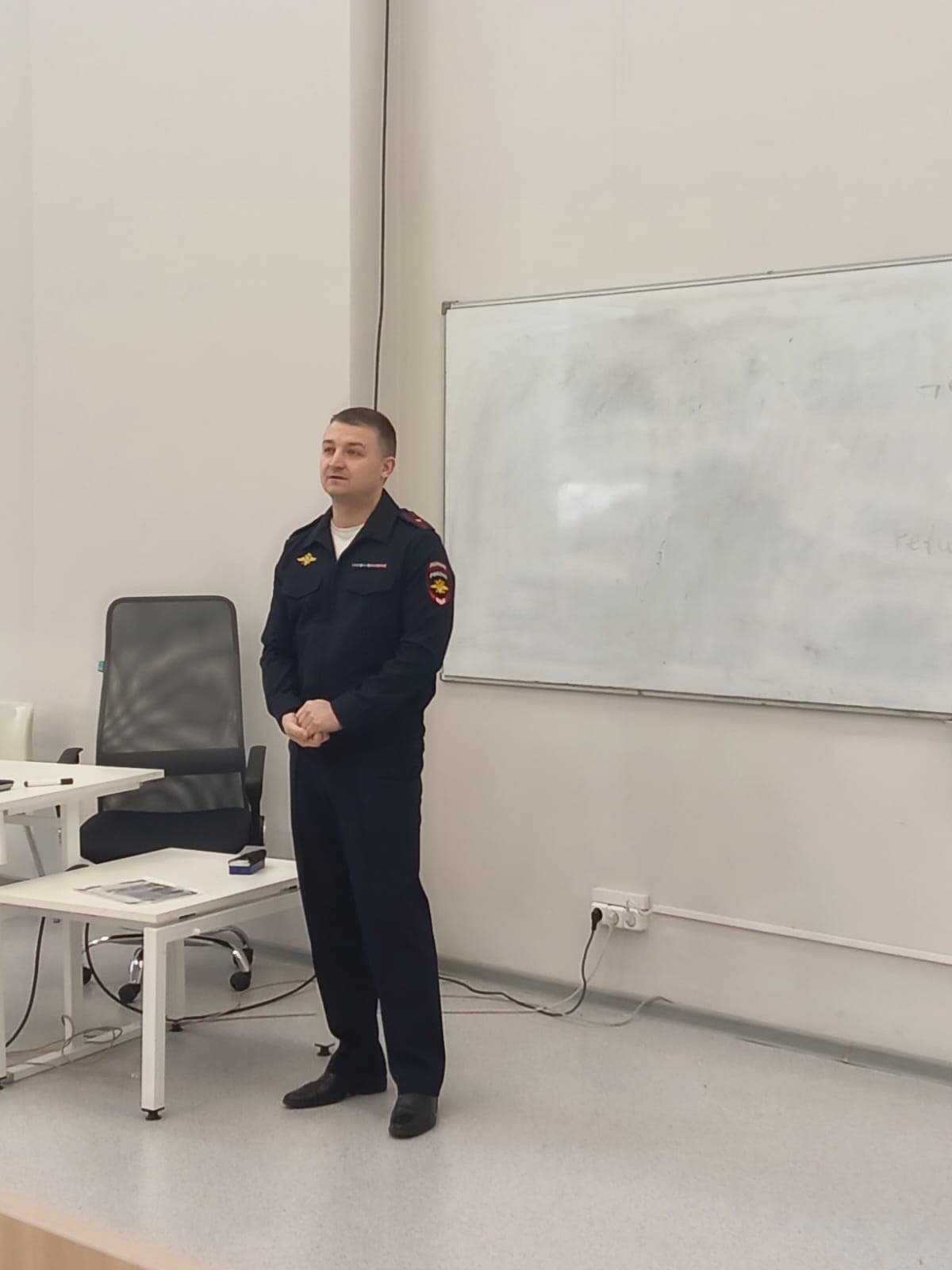 Встреча студентов с МВД: перспективы трудоустройства