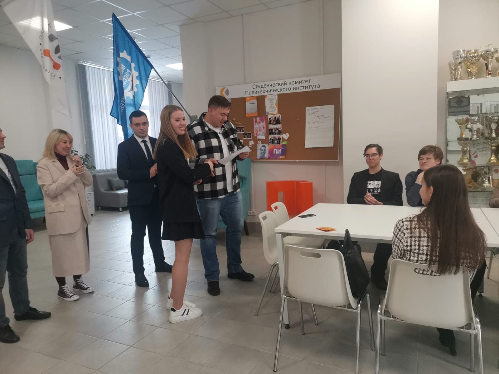 Награждение студентов Политехнического института СФУ за успехи в учебе и общественной жизни
