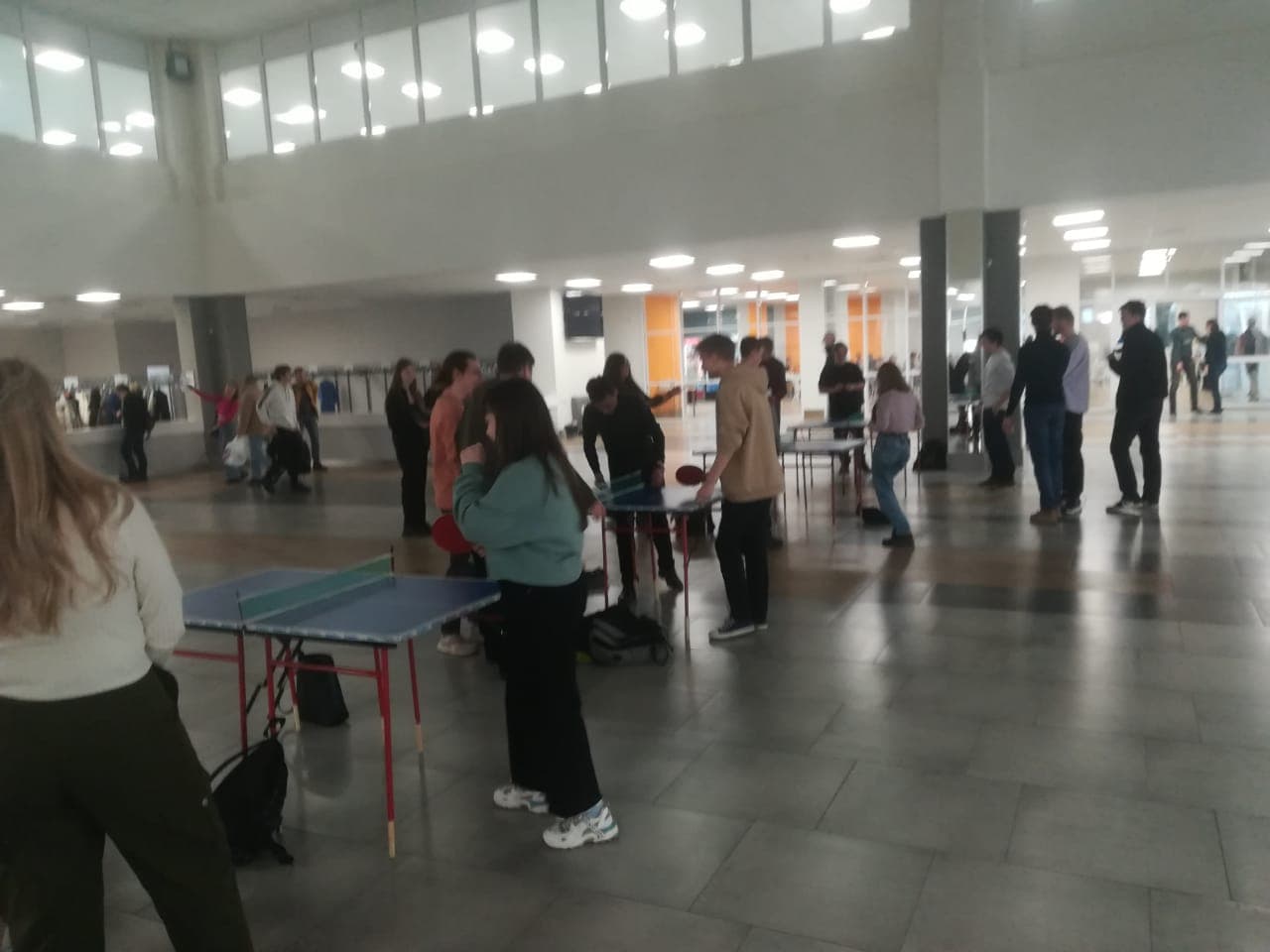 В Политехническом институте 7 апреля прошло спортивное мероприятие "Попробуй себя в Пинг-п".